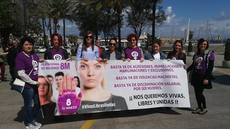 Primero de Mayo feminista en Ceuta