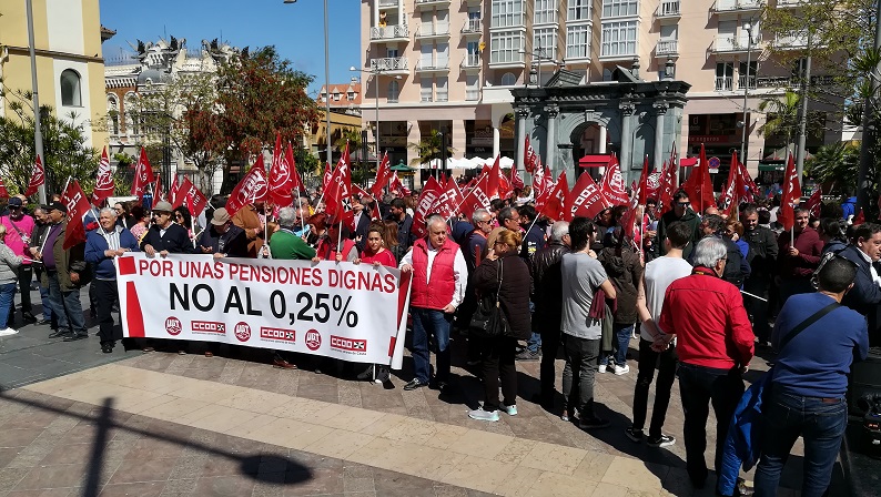 Ceuta 15 de abril Pensiones dignas