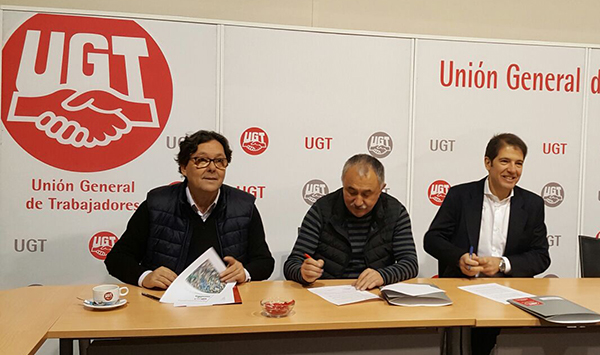 UGT y Ecoembes firman un convenio para concienciar a la ciudadanía sobre la importancia de reciclar